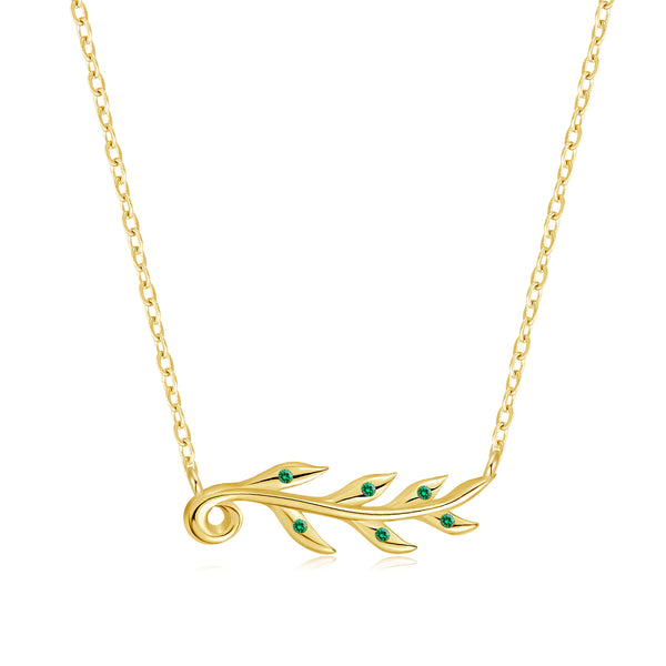 Feuille Necklace